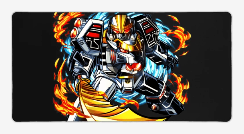 Mouse pad Gamer Negro de Zord