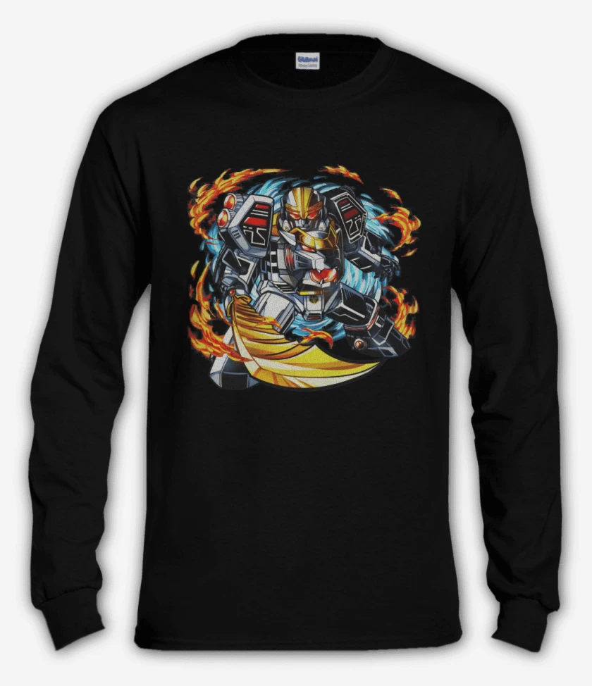 Polera manga larga Negro de Zord