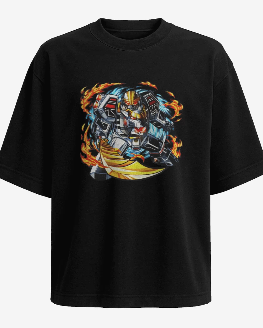 Polera Oversize Negro de Zord