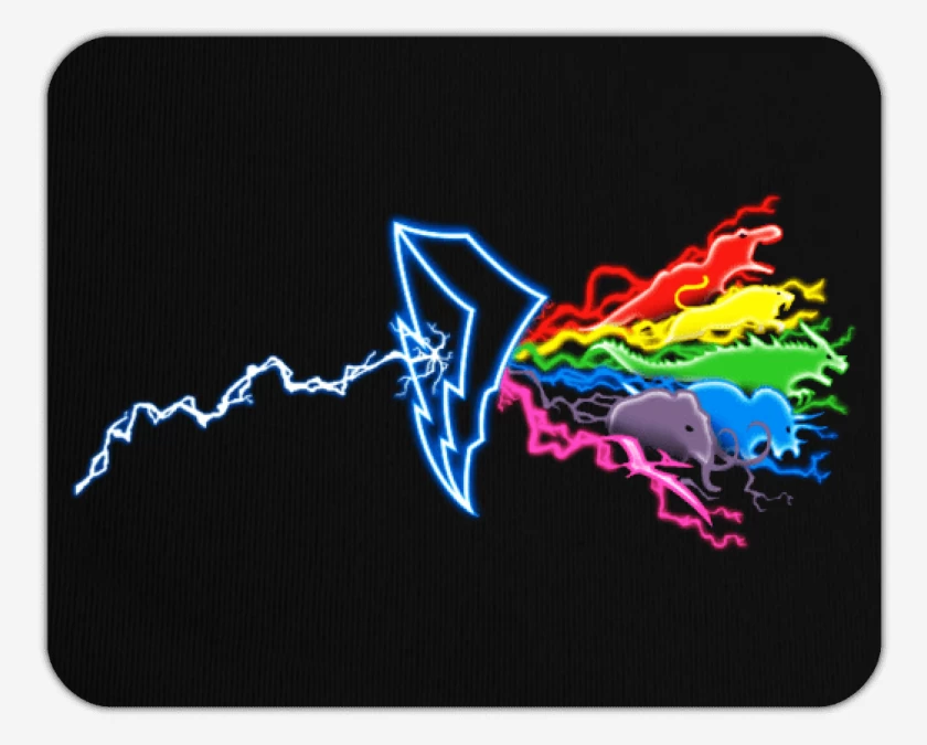 Mousepad Power Rangers Logo