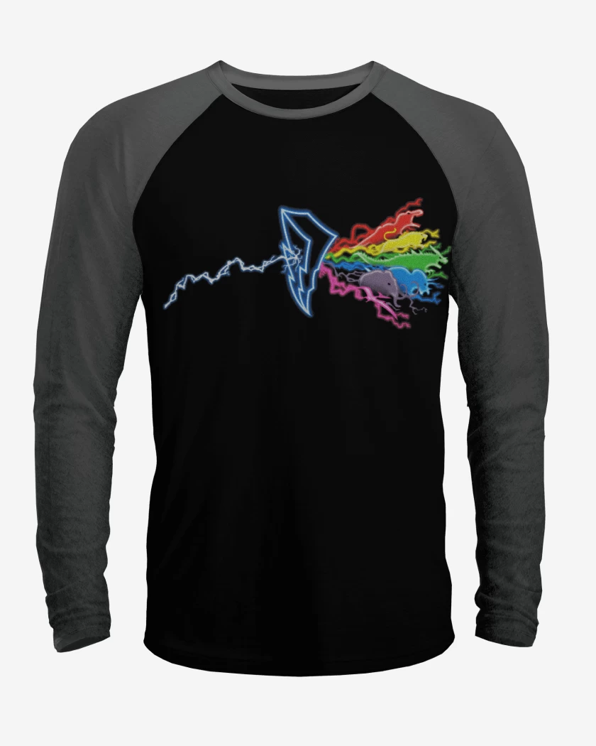 Polera Raglan Power Rangers Logo
