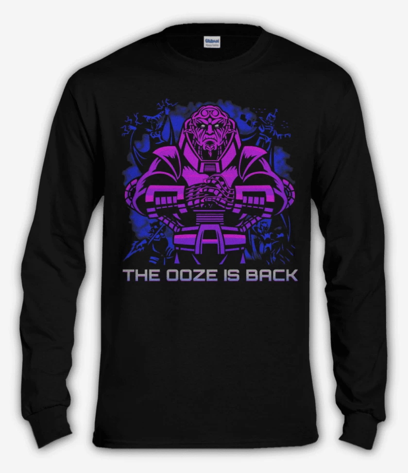 Polera manga larga Negro de Ooze