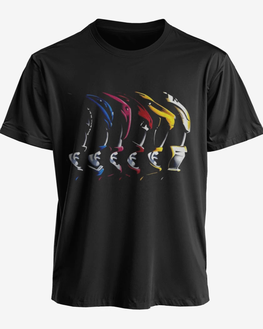 Polera premium Negro de Rangers Face