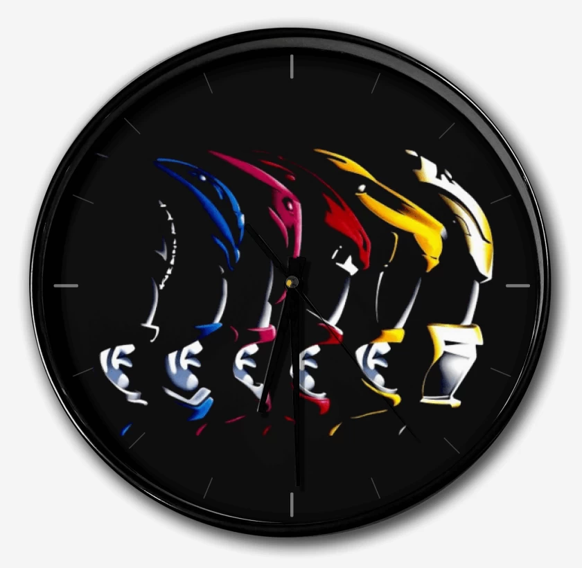 Reloj Negro de Rangers Face