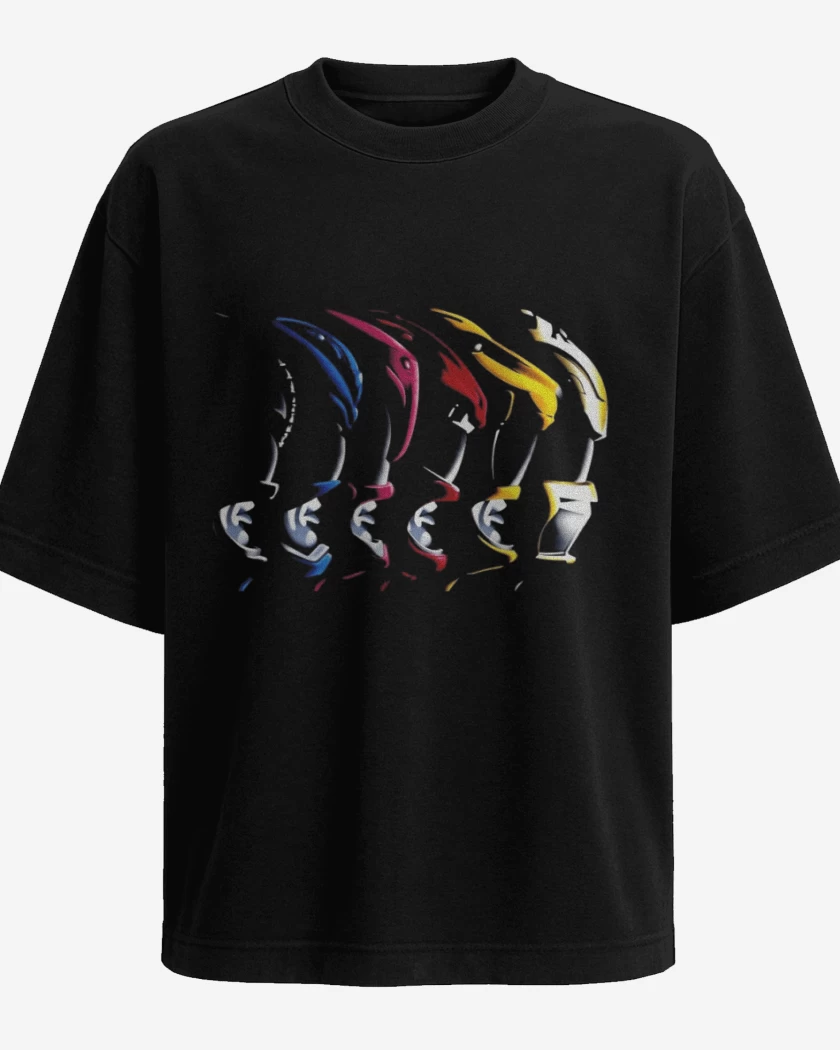 Polera Oversize Rangers Face