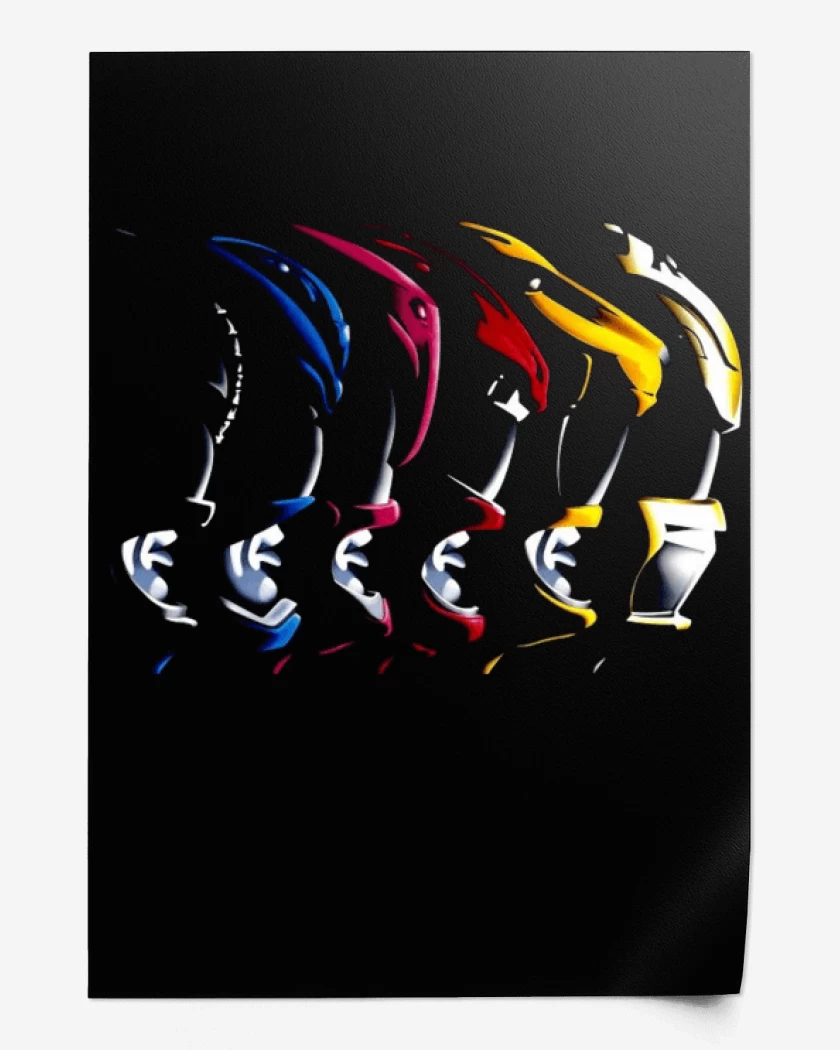 Print Rangers Face