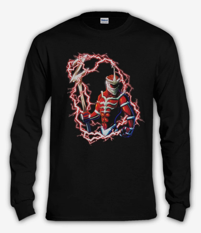Polera manga larga Negro de Zedd