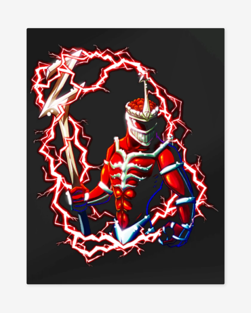 Print metalico Negro de Zedd