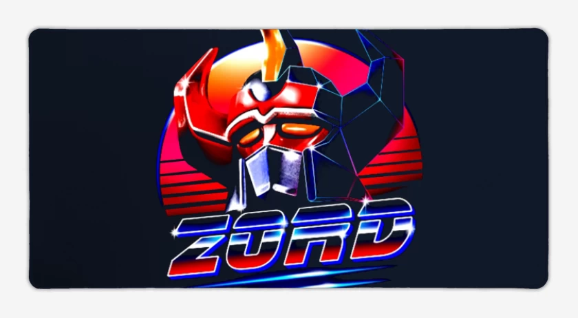 Mouse pad Gamer Azul Marino de Zord