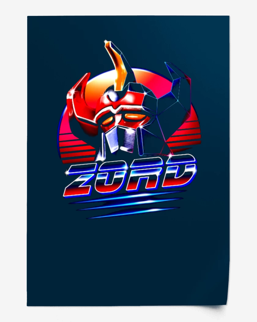 Print Azul Marino de Zord