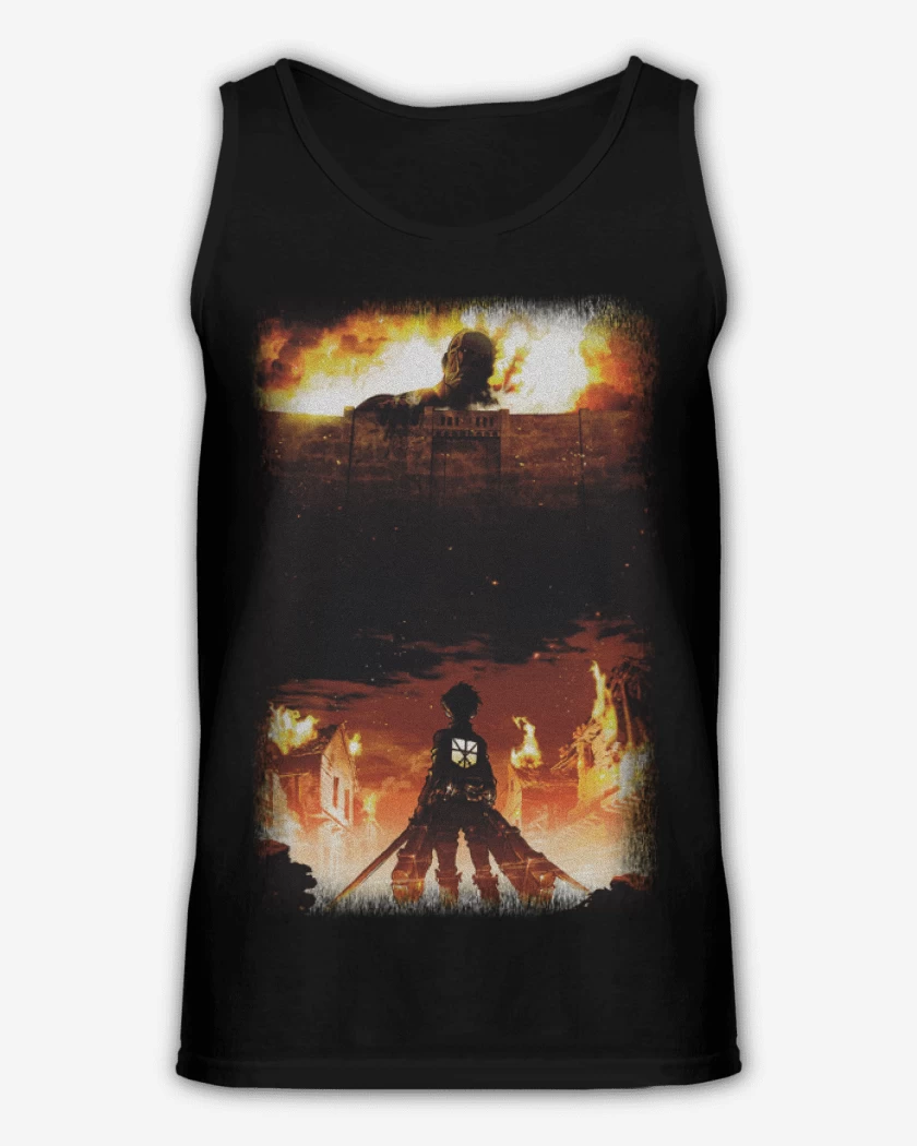 Sudadera Negro de Shingeki
