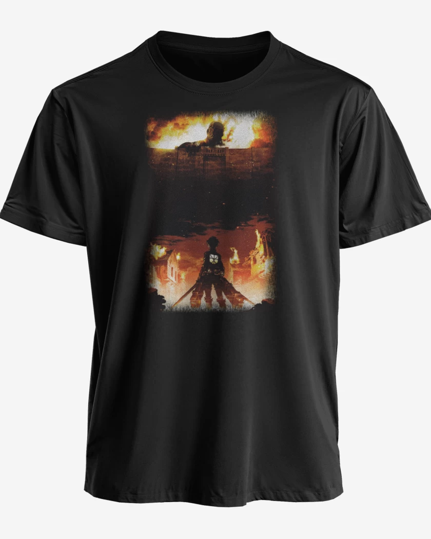 Polera premium Negro de Shingeki