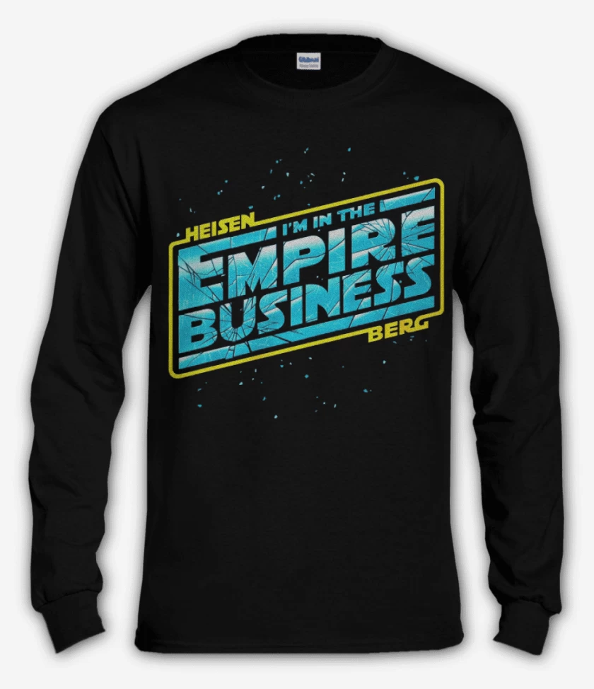 Polera manga larga Negro de Empire business
