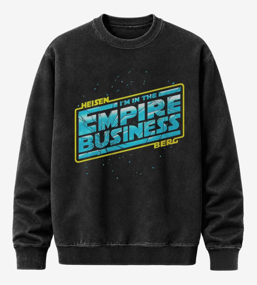 Poleron Polo Acid Wash Negro de Empire business
