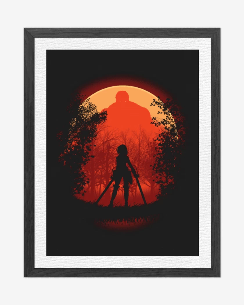Cuadro decorativo Negro de Mikasa