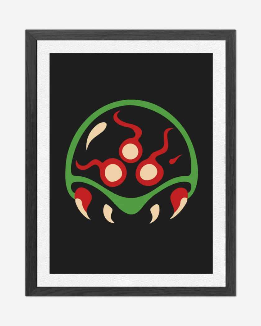 Cuadro decorativo Negro de Metroid - 1