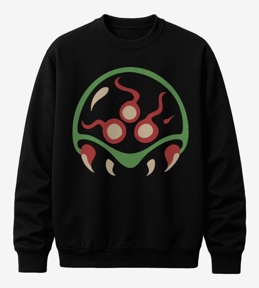 Poleron polo Negro de Metroid - 1