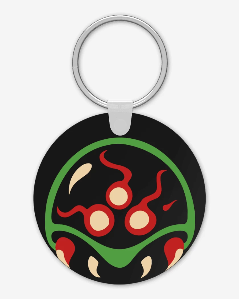 Llavero Negro de Metroid - 1