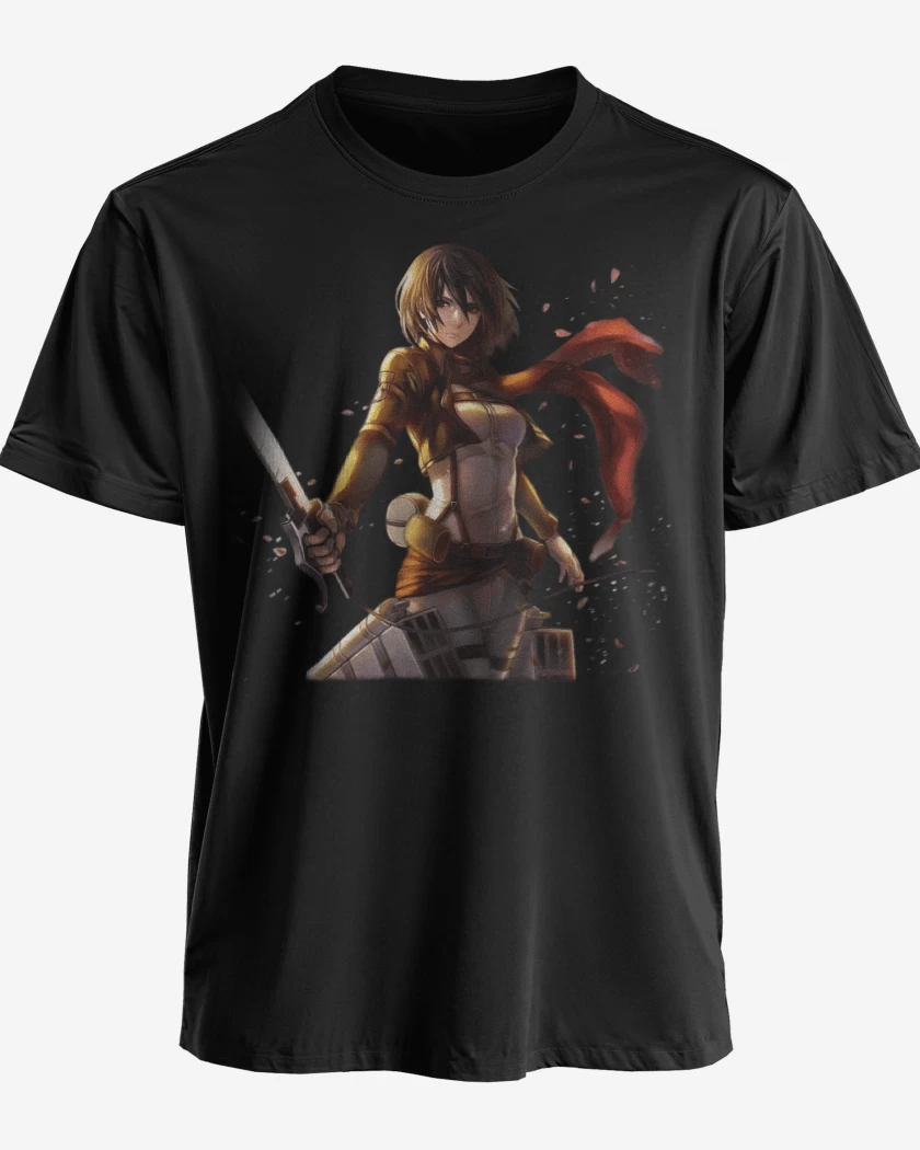 Polera premium Negro de Mikasa 2