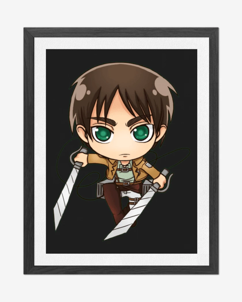 Cuadro decorativo Negro de Eren