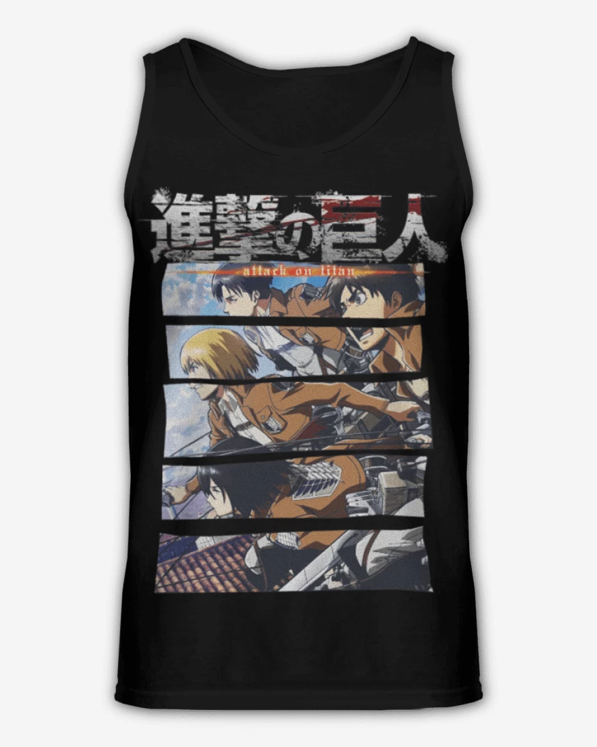 Sudadera Negro de Shingeki 2