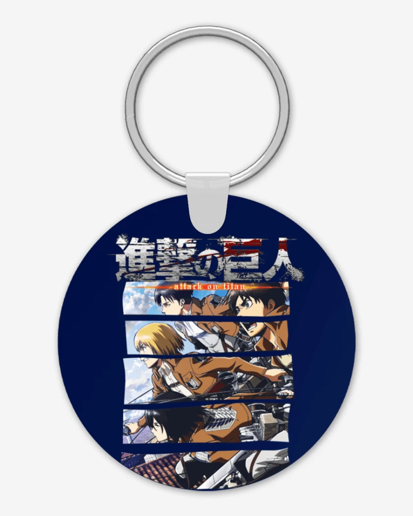 Llavero Azul Marino de Shingeki 2