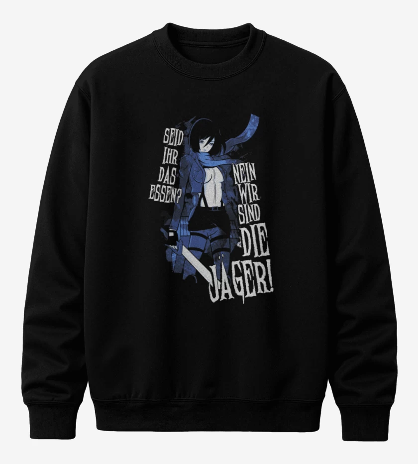 Poleron polo Negro de Mikasa 3