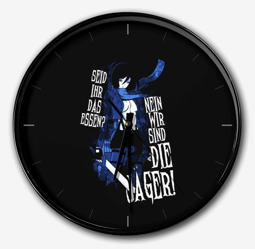 Reloj Negro de Mikasa 3