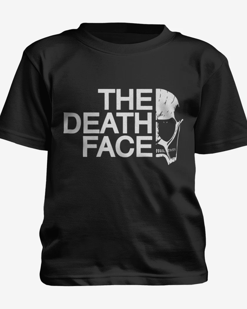 Polera de niño Negro de The death face