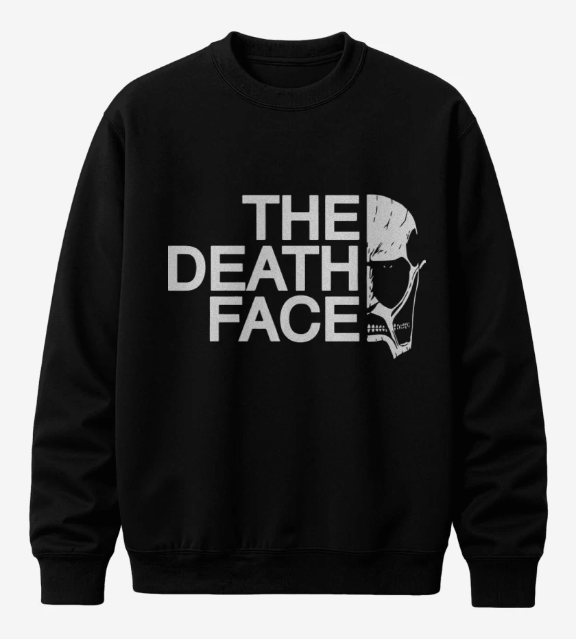 Poleron polo Negro de The death face