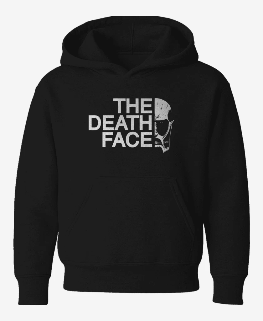 Poleron de niño Negro de The death face