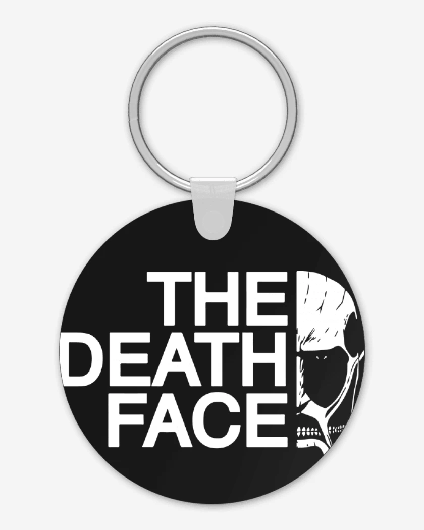 Llavero Negro de The death face