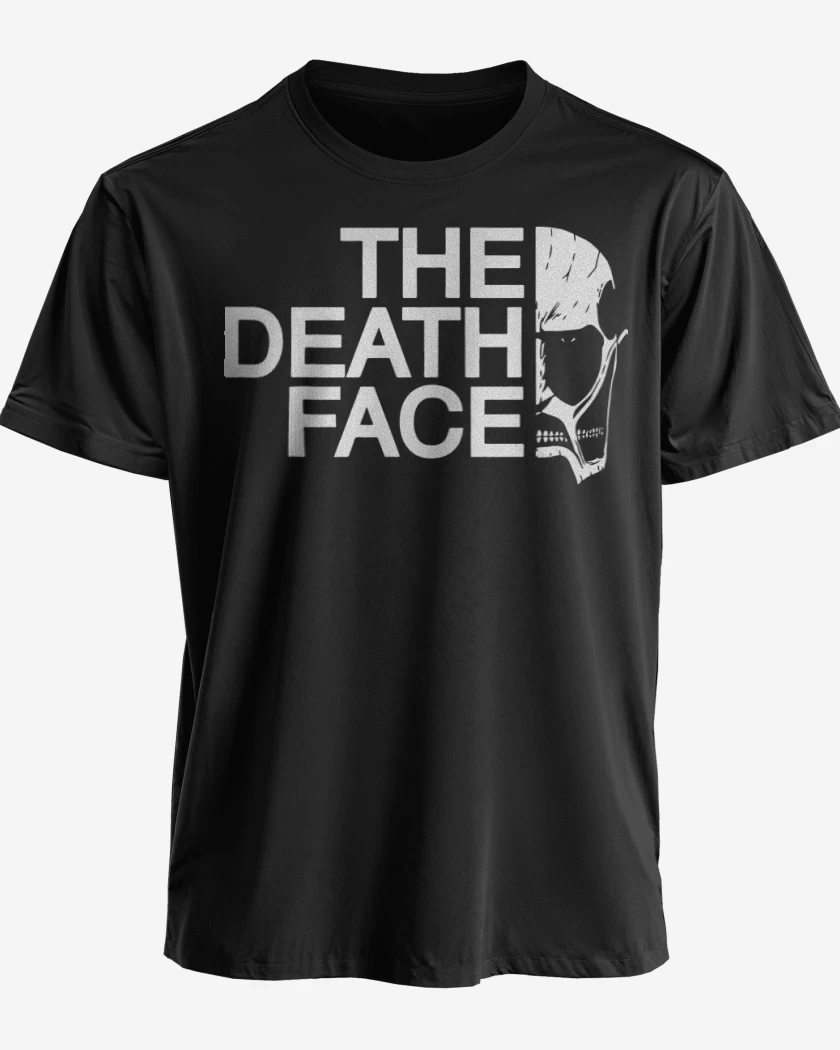 Polera premium Negro de The death face