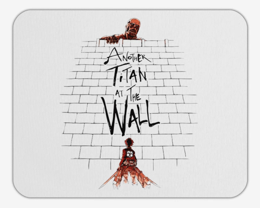 Mousepad Another titan in the wall