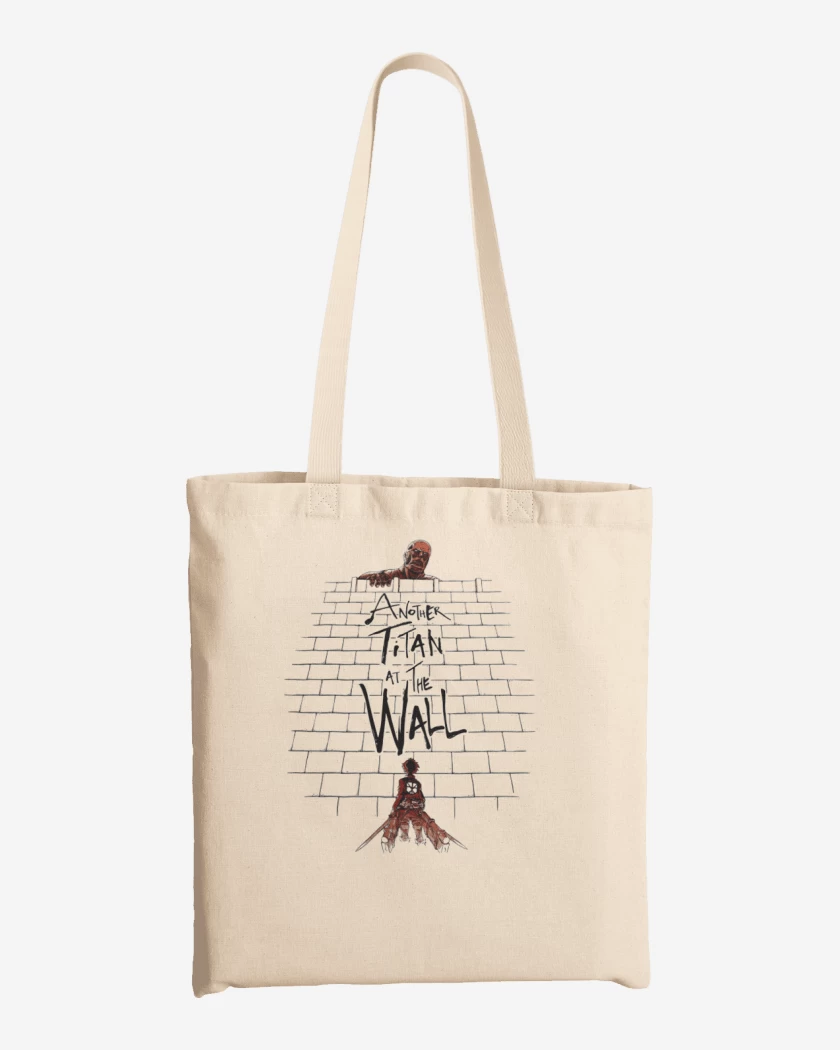 Totebag Another titan in the wall