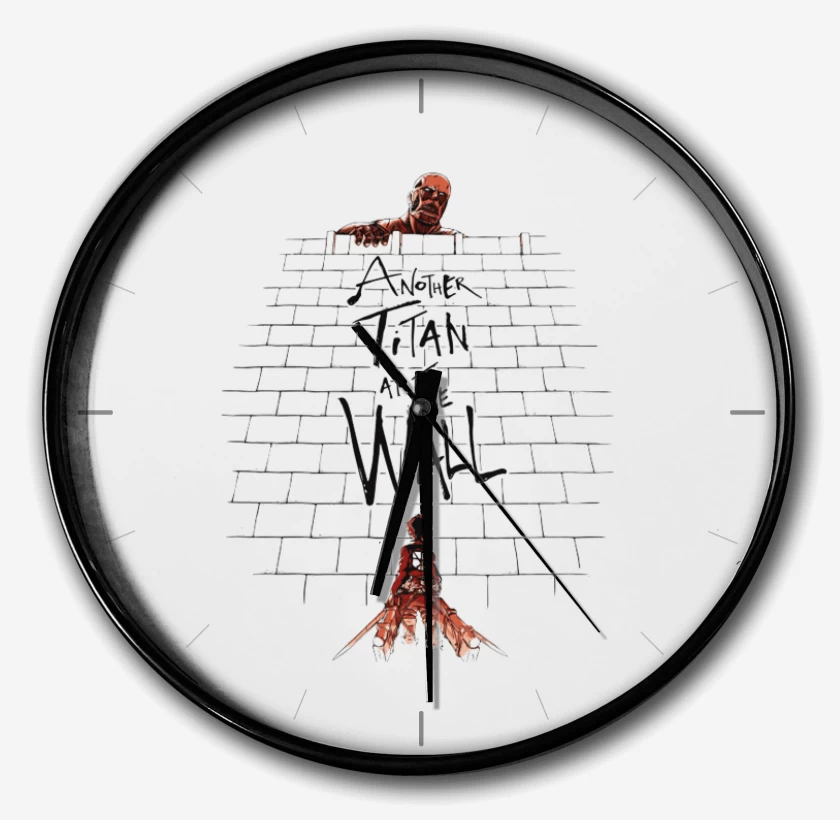 Reloj Blanco de Another titan in the wall