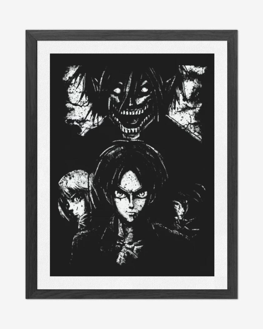Cuadro decorativo Negro de shingeki 3