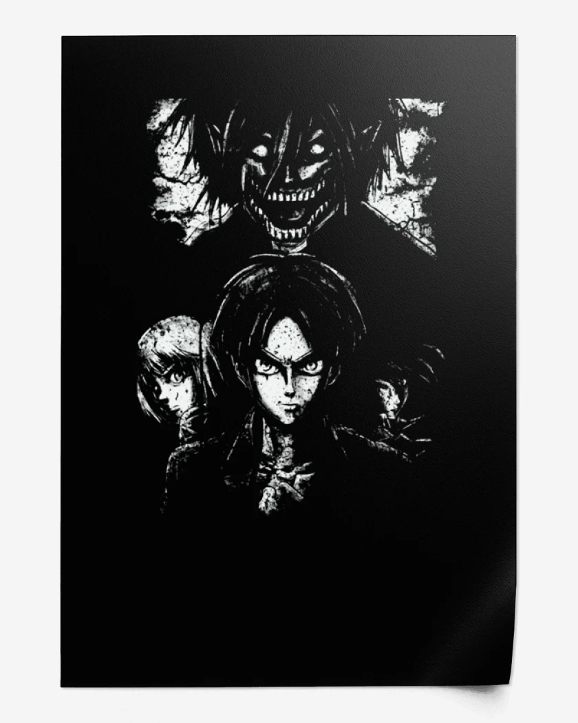 Print Negro de shingeki 3