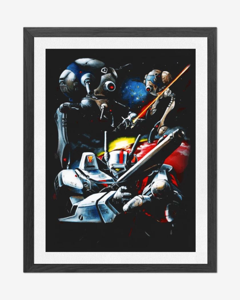 Cuadro decorativo Robotech boni