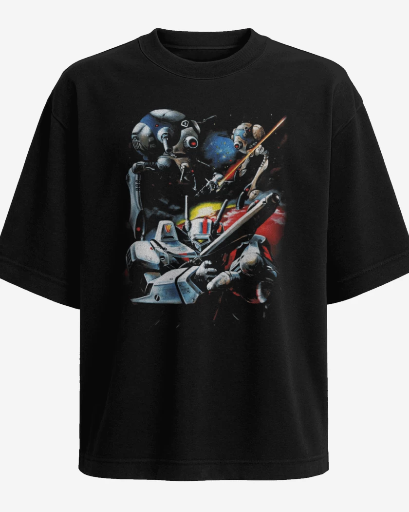 Polera Oversize Robotech boni