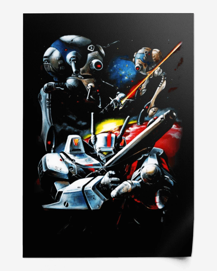 Print Robotech boni