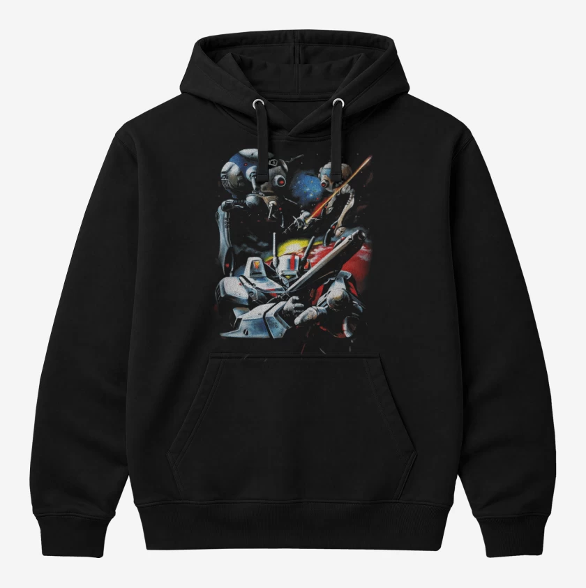 Polerón Canguro Negro de Robotech boni