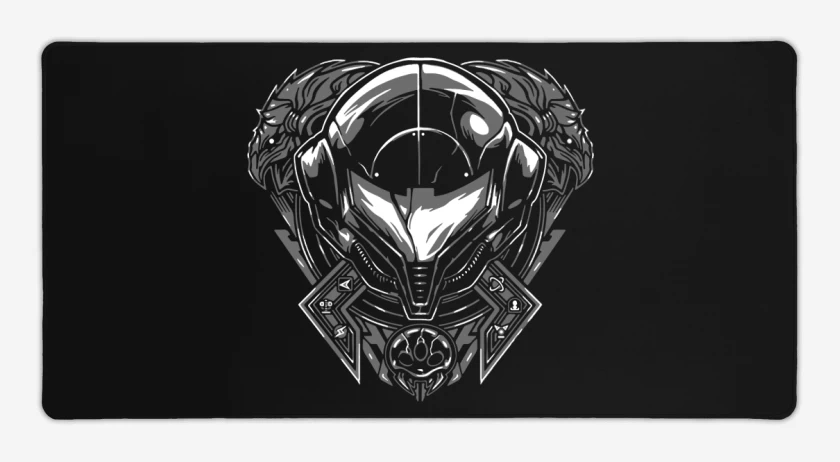 Mouse pad Gamer Negro de Metroid - 2
