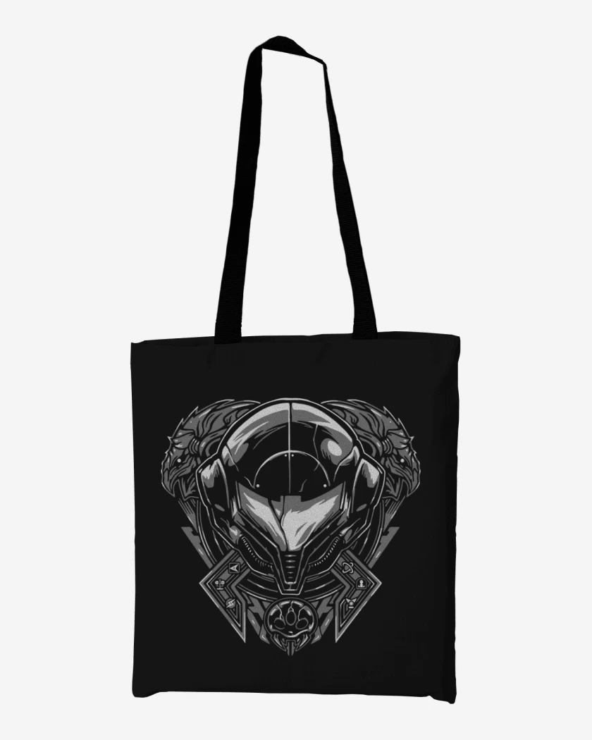 Totebag Negro de Metroid - 2