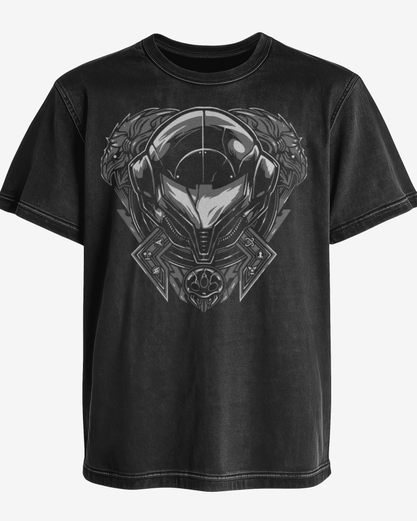 Polera desgastada Metroid - 2