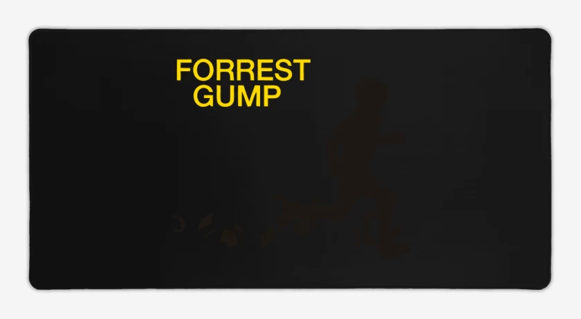 Mouse pad Gamer Negro de Nilo Forrest