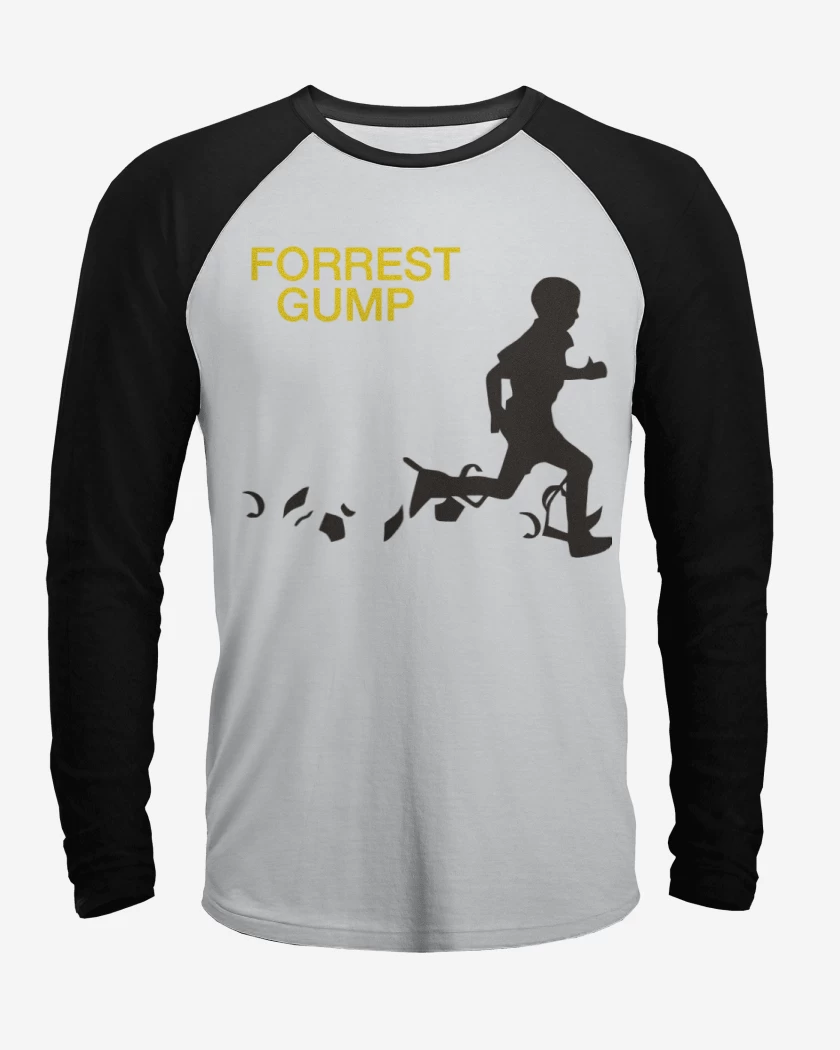 Polera Raglan Blanco / Negro de Nilo Forrest