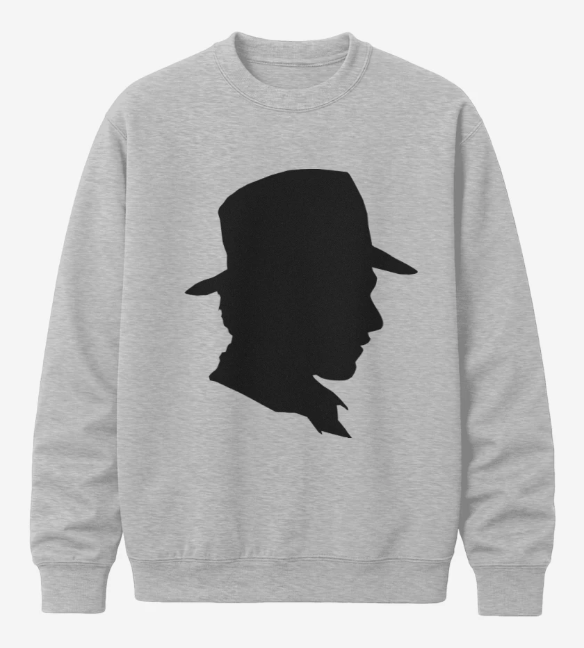 Poleron polo Gris Melange de Indiana Jones Silueta