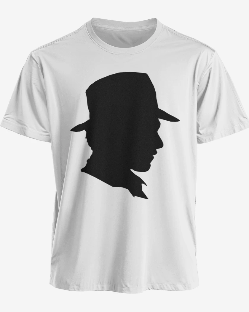 Polera premium Blanco de Indiana Jones Silueta