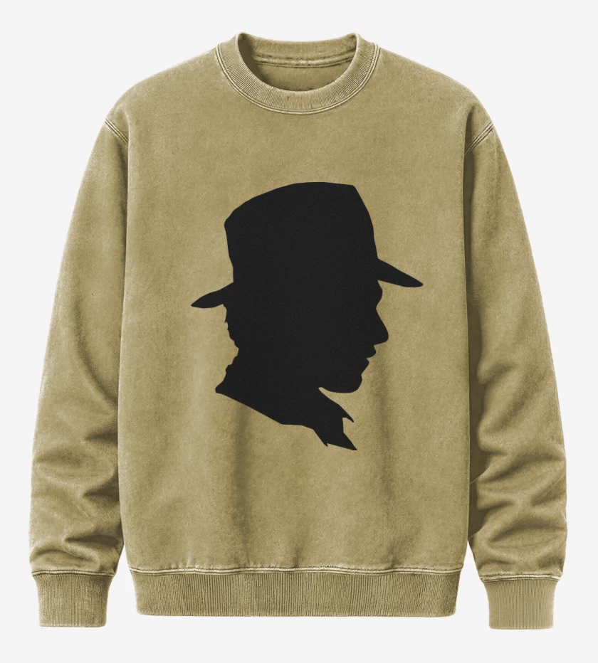 Poleron Polo Acid Wash Beige de Indiana Jones Silueta
